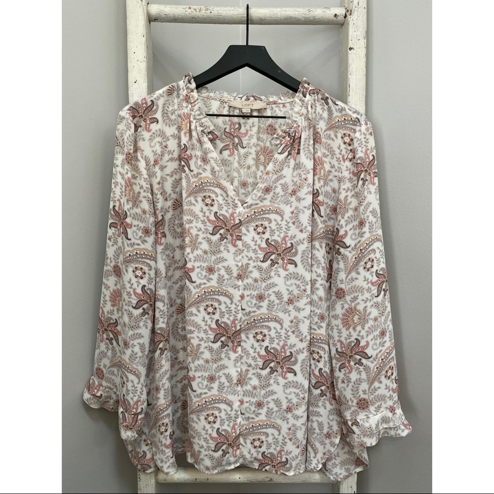 Loft Paisley Blouse
